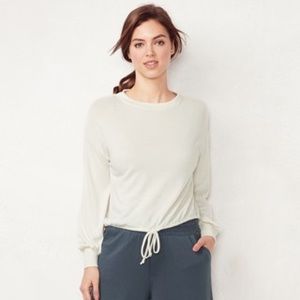 NWT LC Lauren Conrad crop sweater